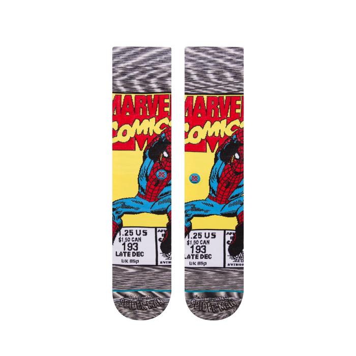 Stance Grey Spiderman Comic Socks 