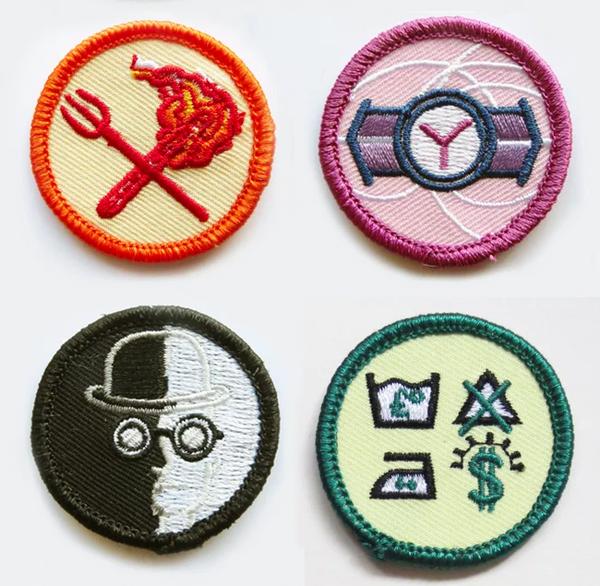 Luke Drozd Alternative Scouting Merit Patches