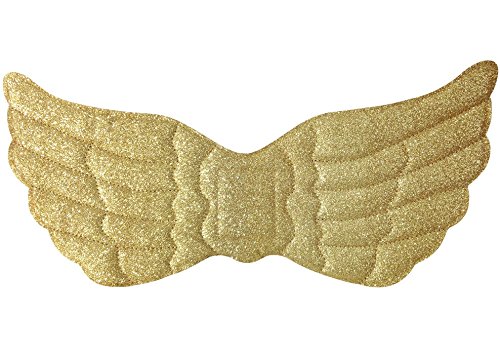 S-c Brands Thin Glitter With Elastic Gold Wings Costume