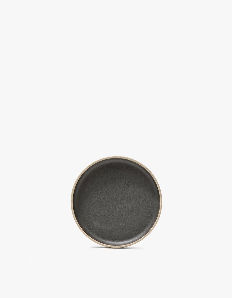 Hasami Porcelain Mini Black Porcelain Plate (85 x 21mm)