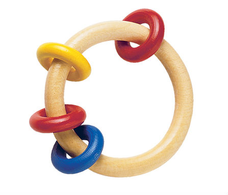 Naef Spiele Babies Ringli Ring Rattle Toy