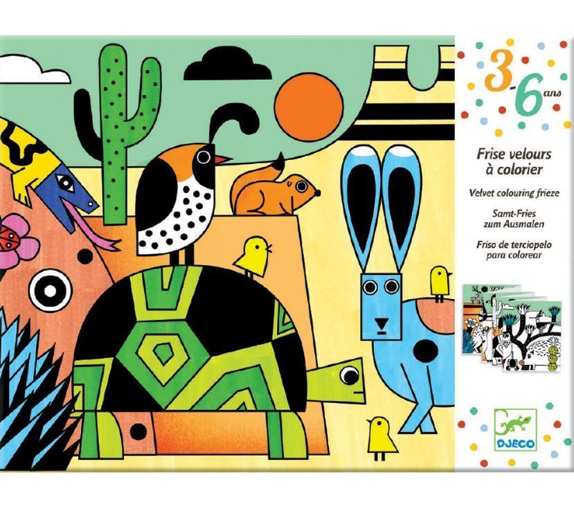 Djeco  Colorado Colouring Book