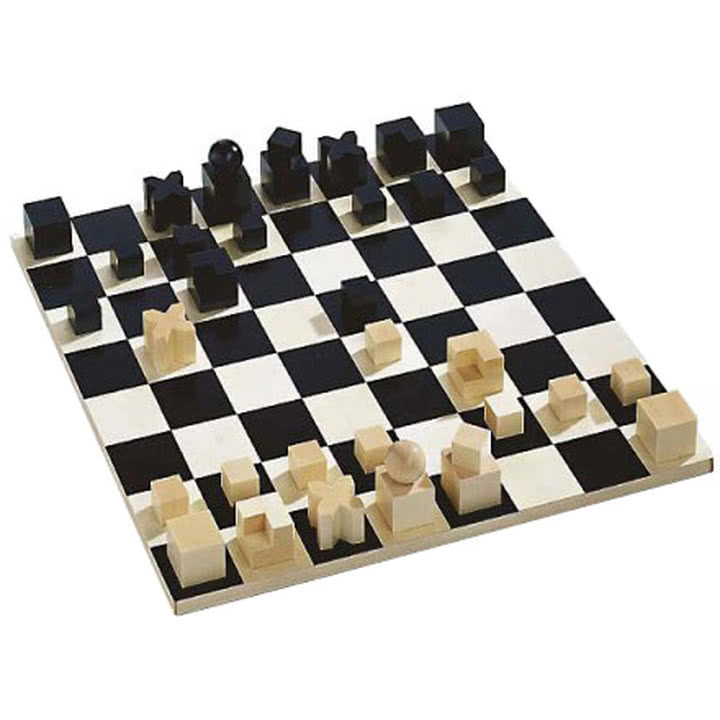 Naef Spiele Bauhaus Chess Set 