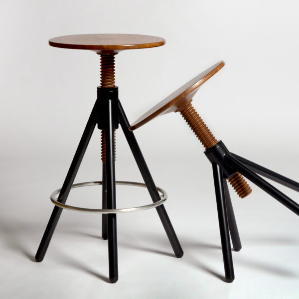 Coordination Berlin Oak Thread High Stool Without Foot Ring