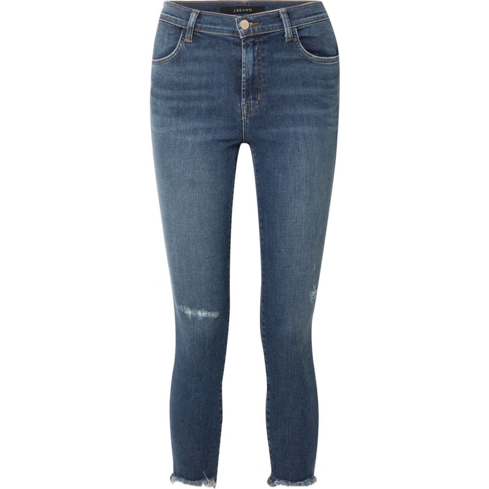 J Brand Persuade Alana High Rise Crop Jeans