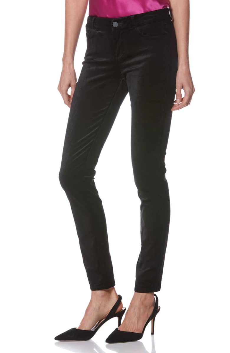 Paige   Velvet Black Overdye Verdugo Ultra Skinny Jeans