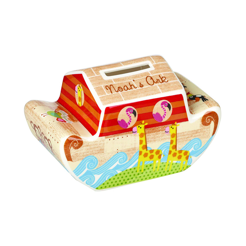 Churchill Noah's Ark Ark Shaped Money Box