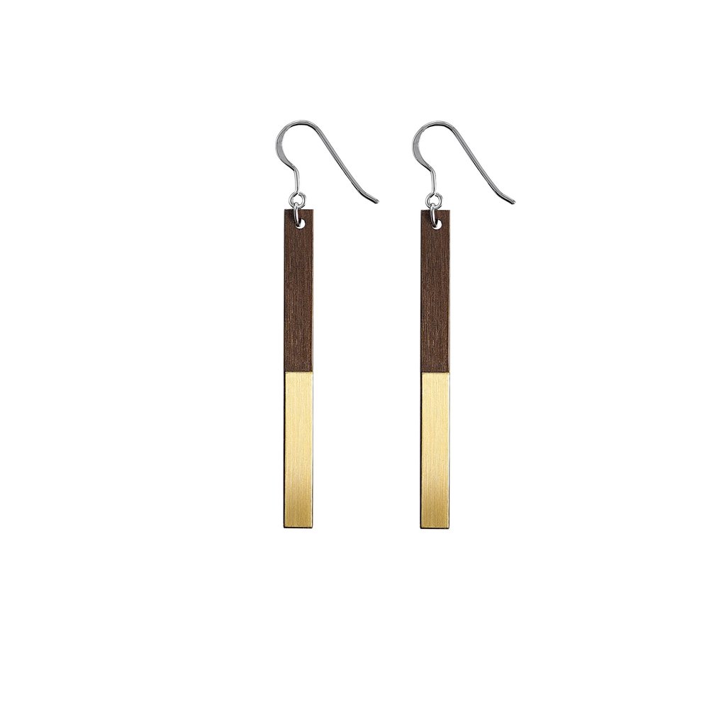 A New Form Brass The Zelda Drop Earring