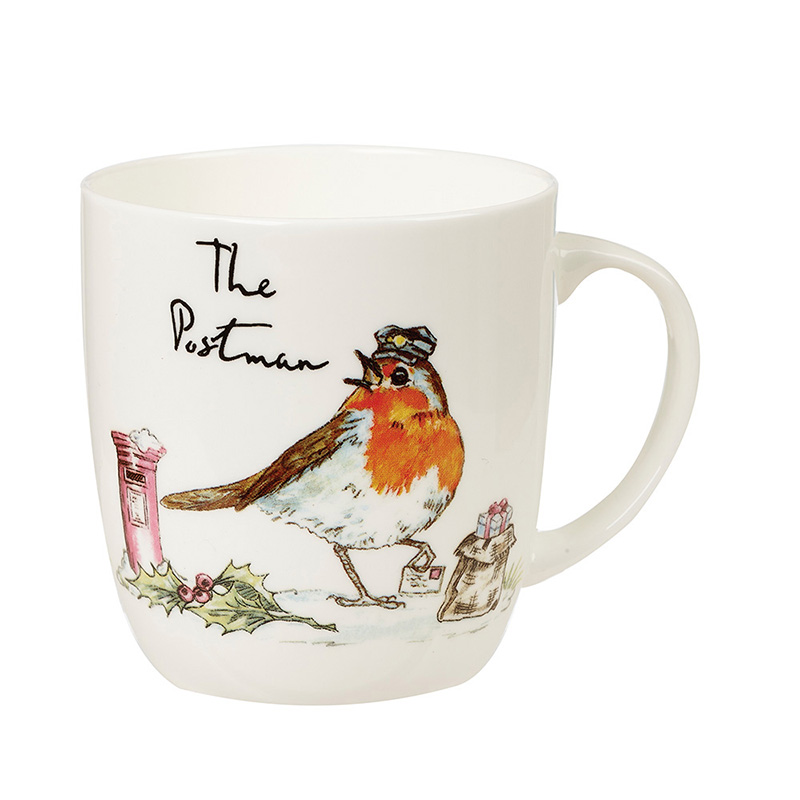 Country Pursuits Robin The Postman Mug