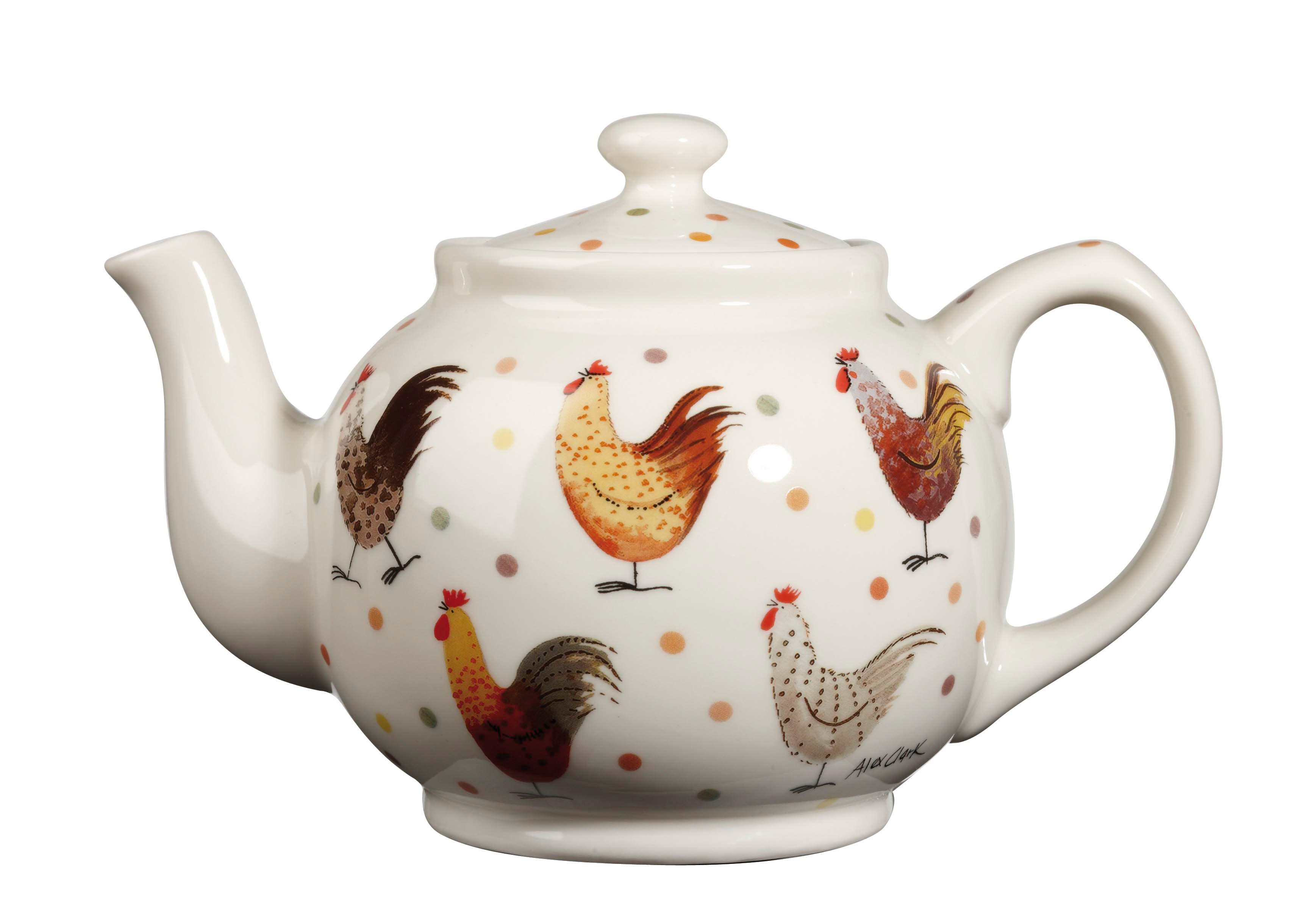 Alex Clark Rooster Teapot