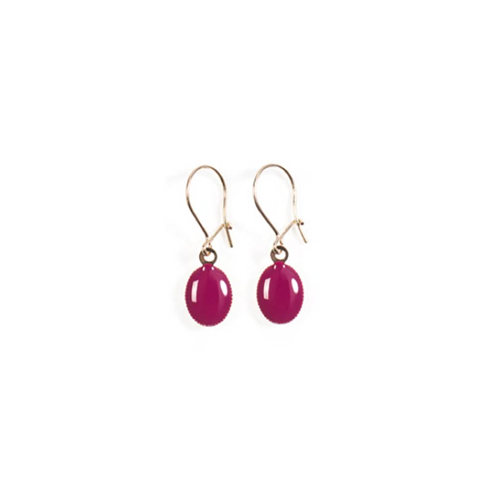 Tassia Canellis Purole Loverbirds Earrings