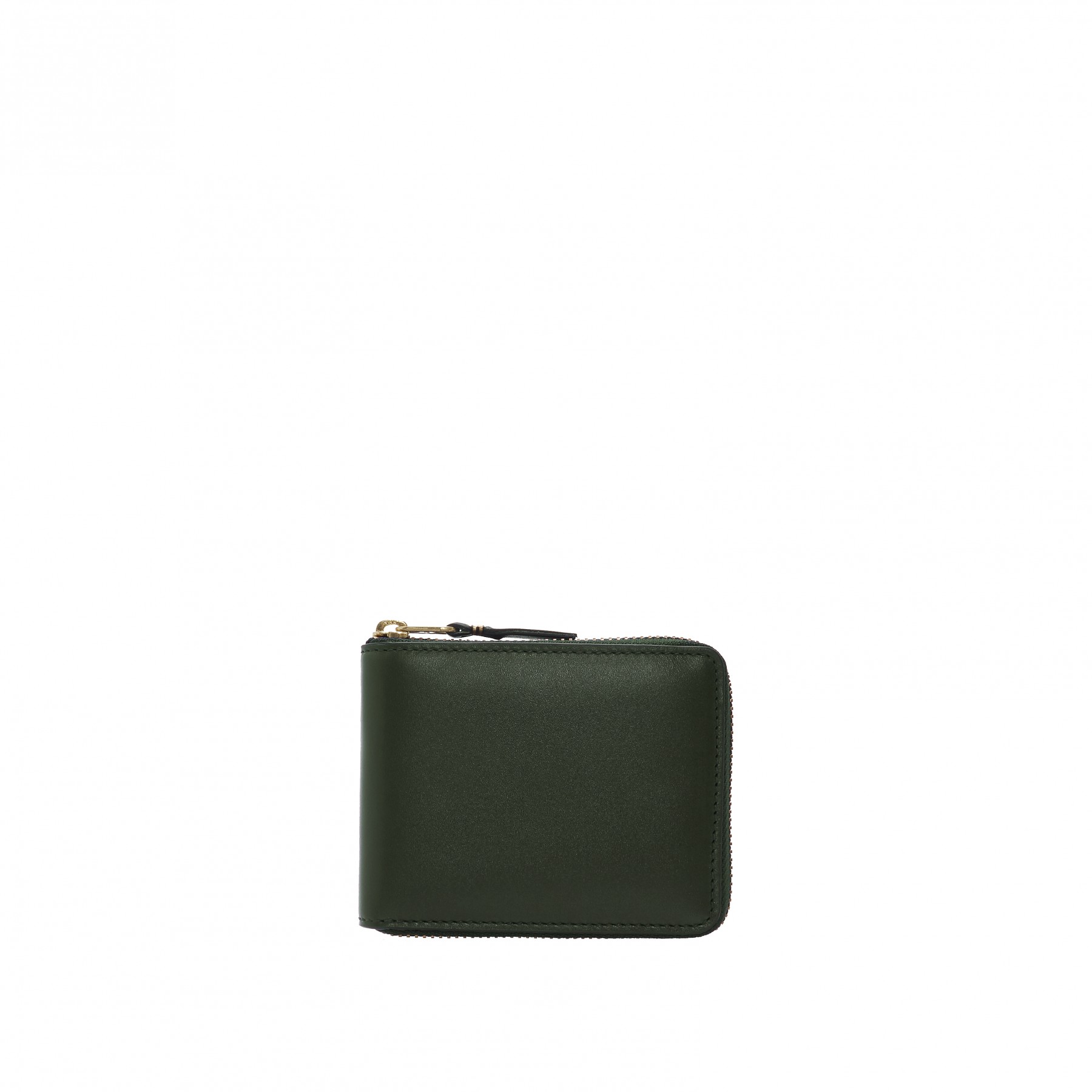 Comme Des Garcons Leather Wallet CDG Classic Colour Wallet (SA7100 Bottle Green)