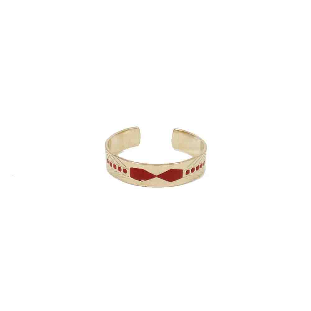 Les Femmes A Barbes Red Wish Ring