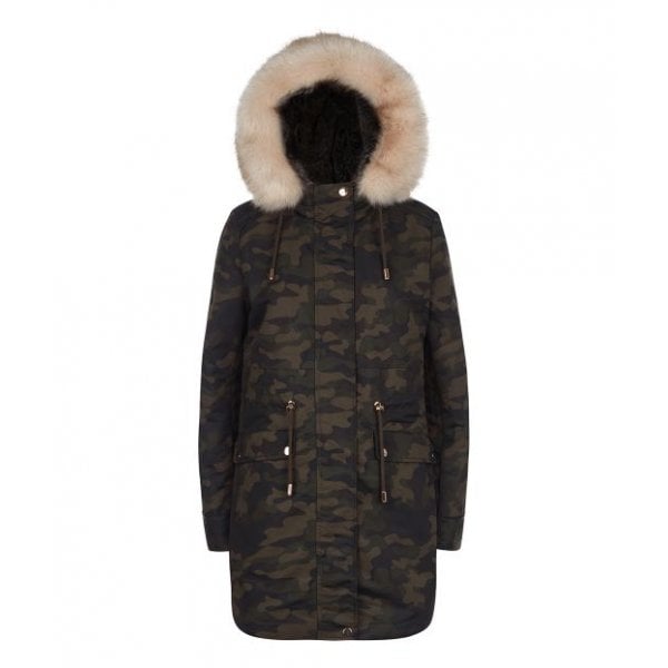 Parka London Camo Caversham Fur Lined Parka