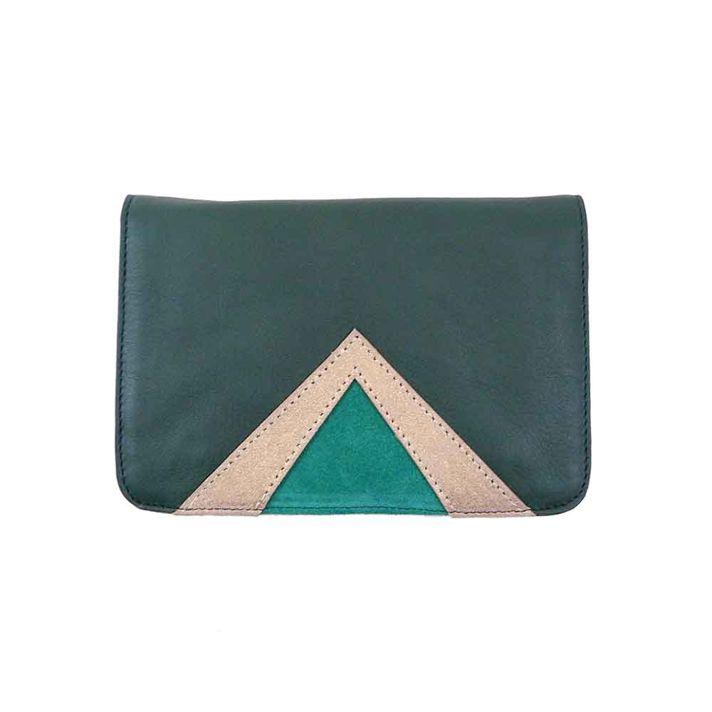 Lili Cabas English Green Nahia Wallet