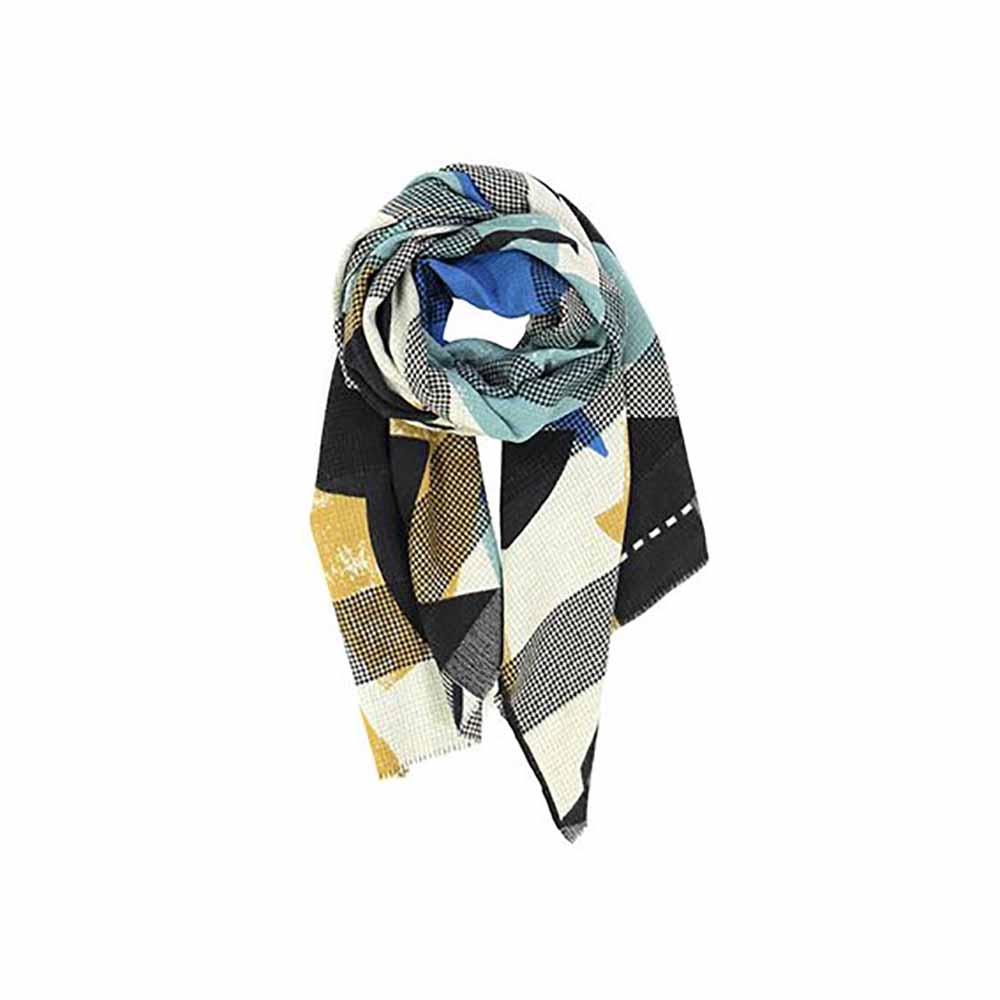 Mapoesie Blue Organic Scarf