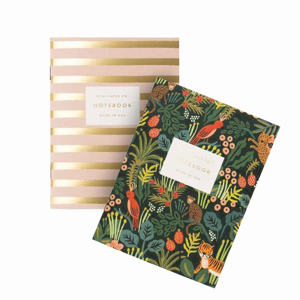 Rifle Paper Co. 2 Set Of Jungle Notebooks