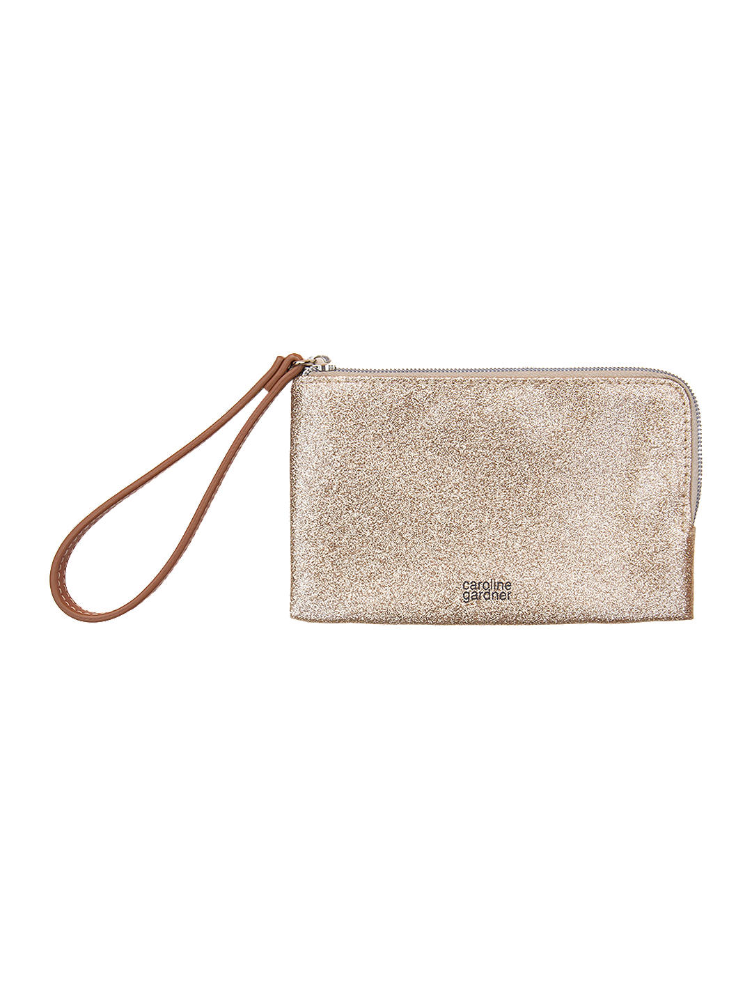 Caroline Gardner Gold Glitter Essential Purse