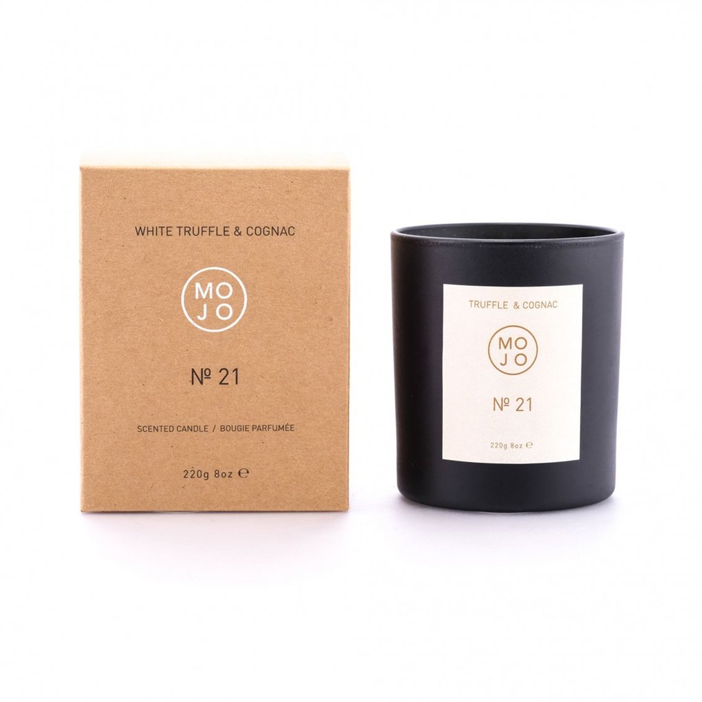 Mojo  White Truffle And Cognac Scented Candle