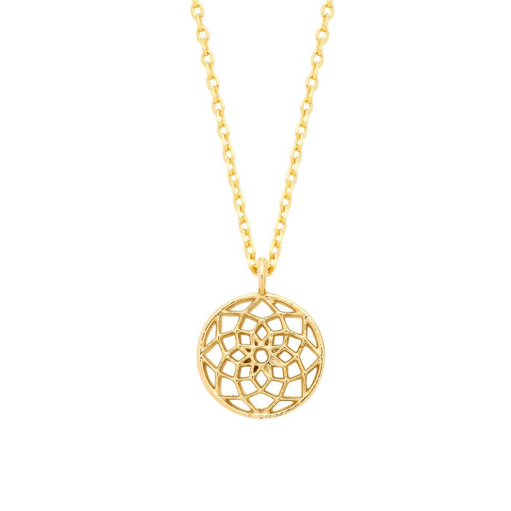 Estella Bartlett  Gold Plated Dreamcatcher Necklace