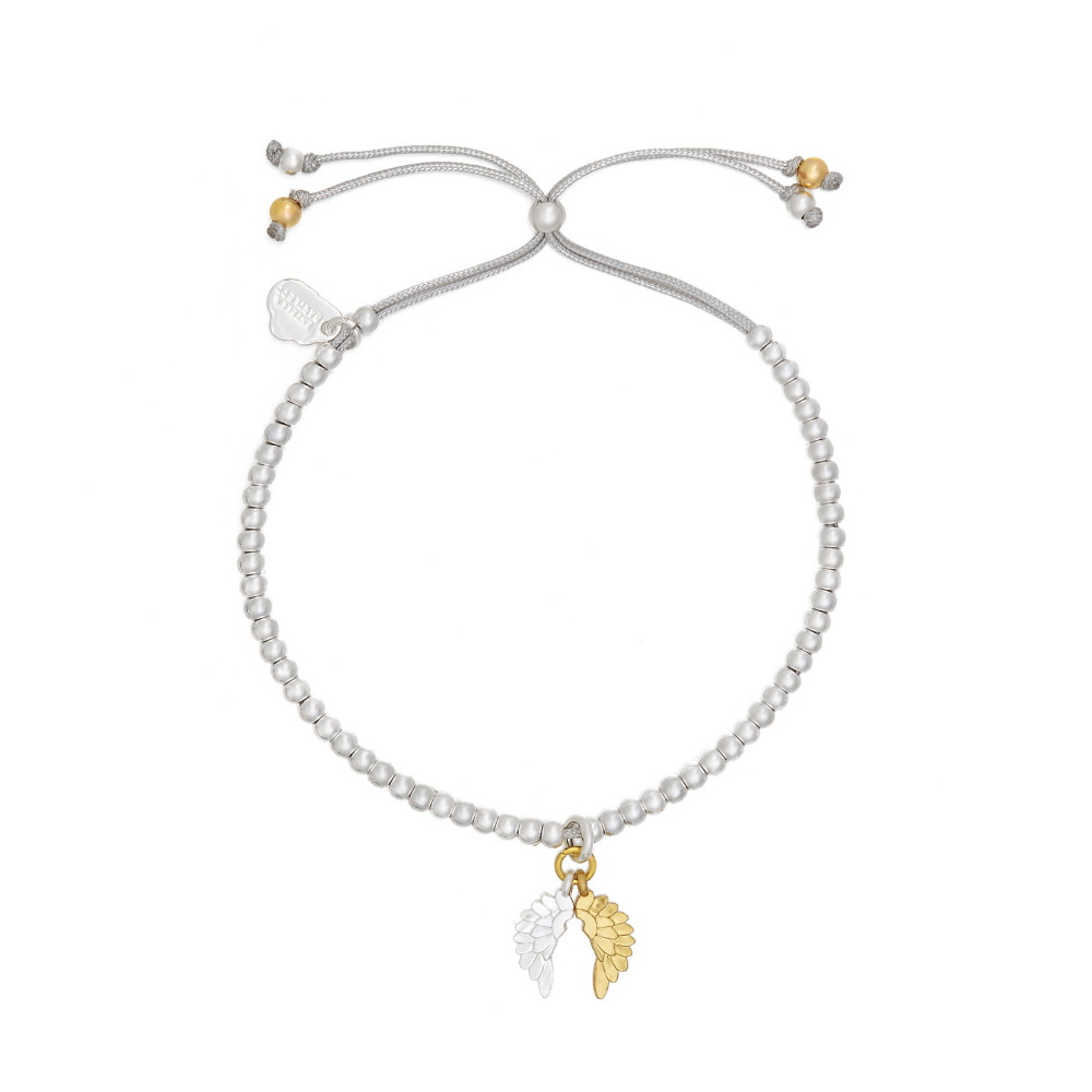 Estella Bartlett  Gold And Silver Plated Wings Bracelet