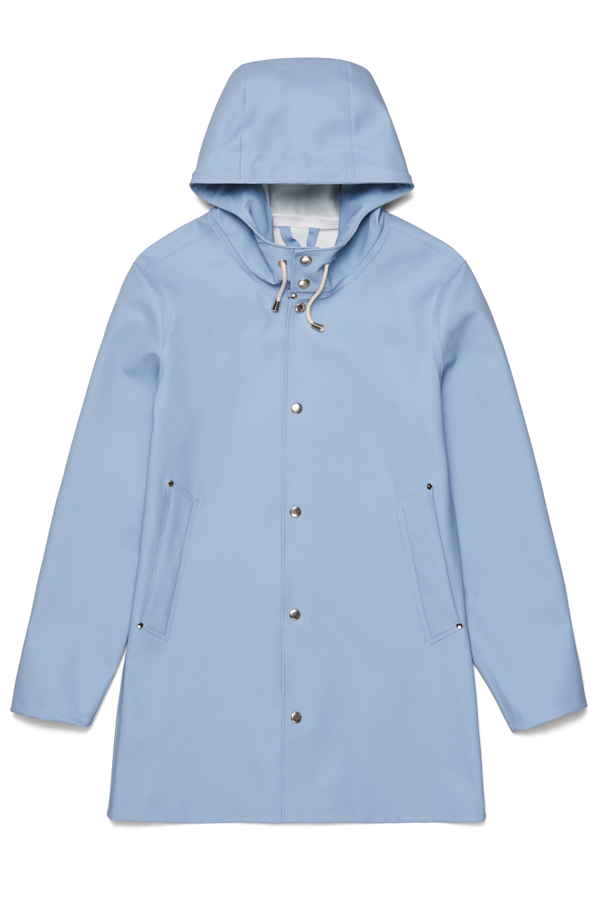 Stutterheim Blue Fog Mens Stockholm Raincoat