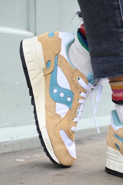 saucony shadow 5000 vintage tan white blue