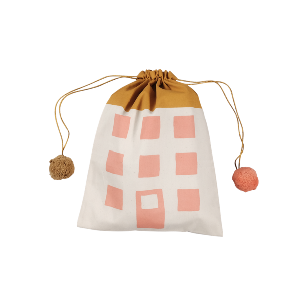 FABELAB Coral Pink Copenhagen Gift Bag 