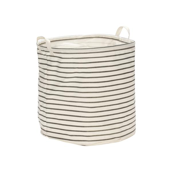 Hubsch Round Laundry Basket With Handles