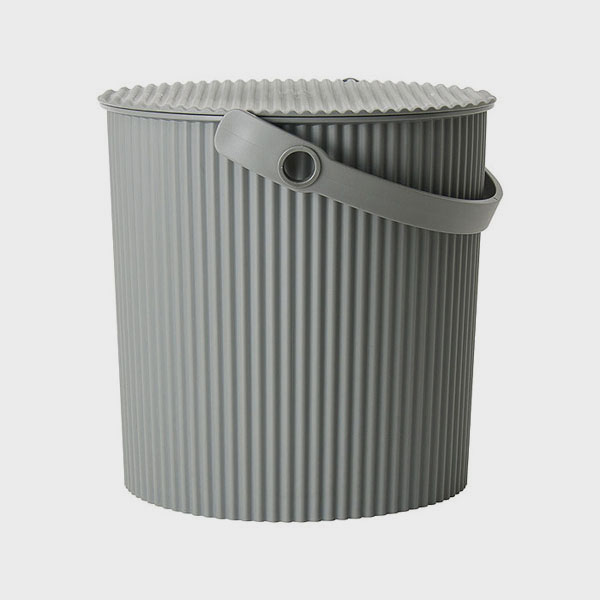 Hachiman Mini Grey Lidded Omnioutil Storage Bucket