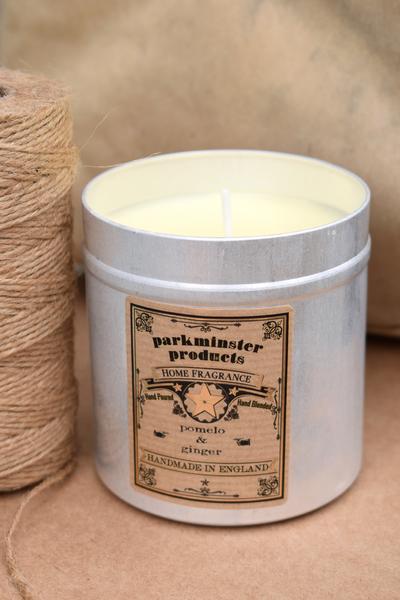 Parkminster Pomelo Ginger Tin Candle