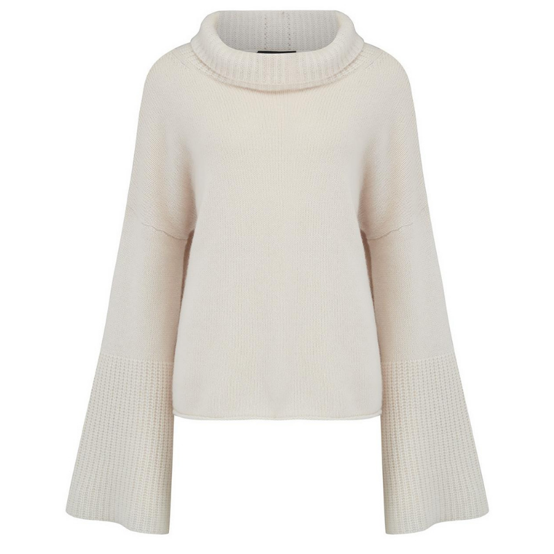 360 Cashmere Chalk Lulu Jumper 