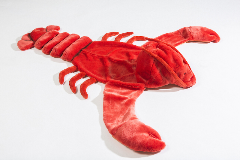 WILD & SOFT Red Disguise Lobster Rug