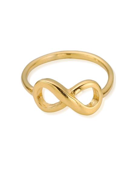 Trouva: Gold Cherish Ring Infinity