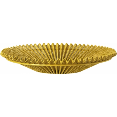 Gubi  Matégot Fruit Bowl Venetian Gold