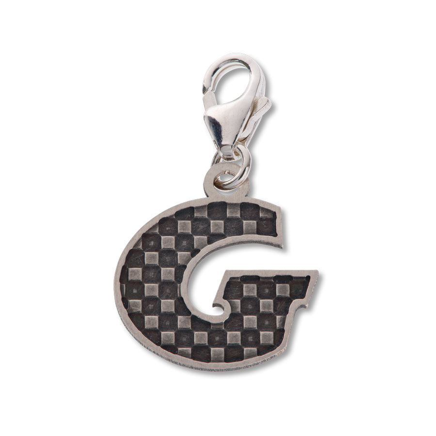 LICENSED TO CHARM Letter G Comic Alphabet Beano Sterling Silver Charm 