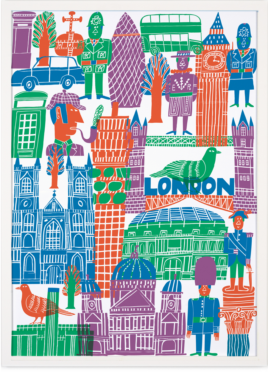 Trouva London Poster