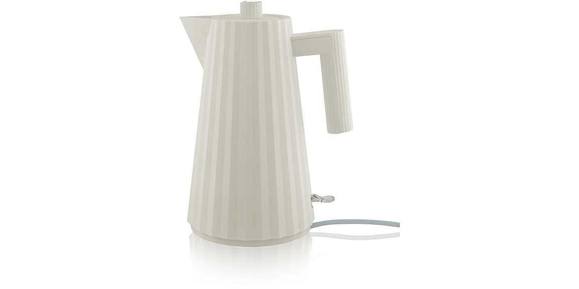 Alessi White Plisse Electric Kettle UK Plug