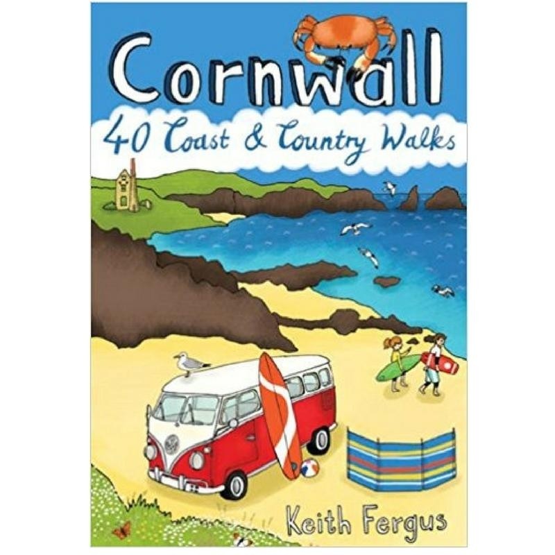 Keith Fergus Cornwall 40 Coast & Country Walks Book 