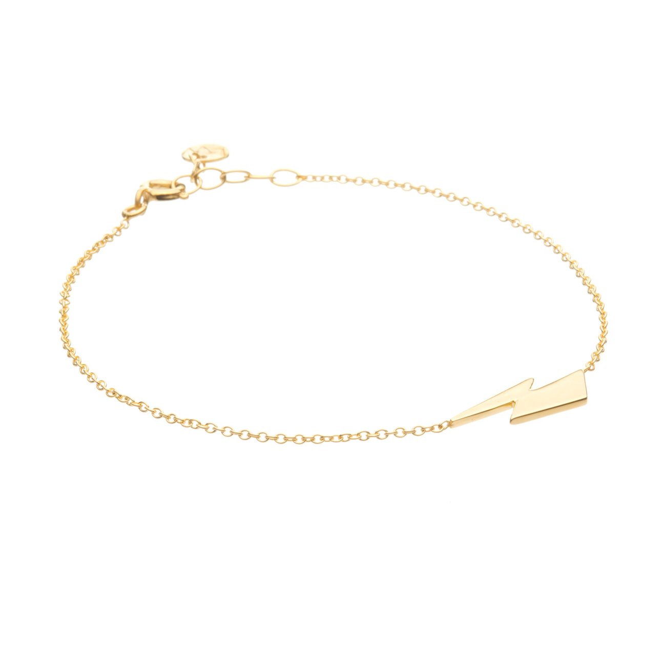 Louise Wade 18ct Vermeil Bowie Lightning Bolt Bracelet