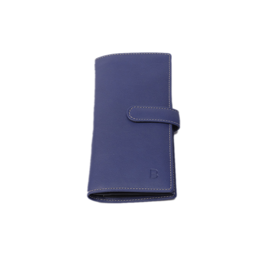 Bornisimo Blue leather Woman Wallet