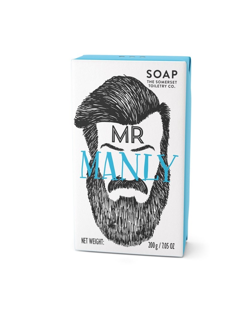 The Somerset Toiletry Co. Mr Manly Soap Bar - Sage