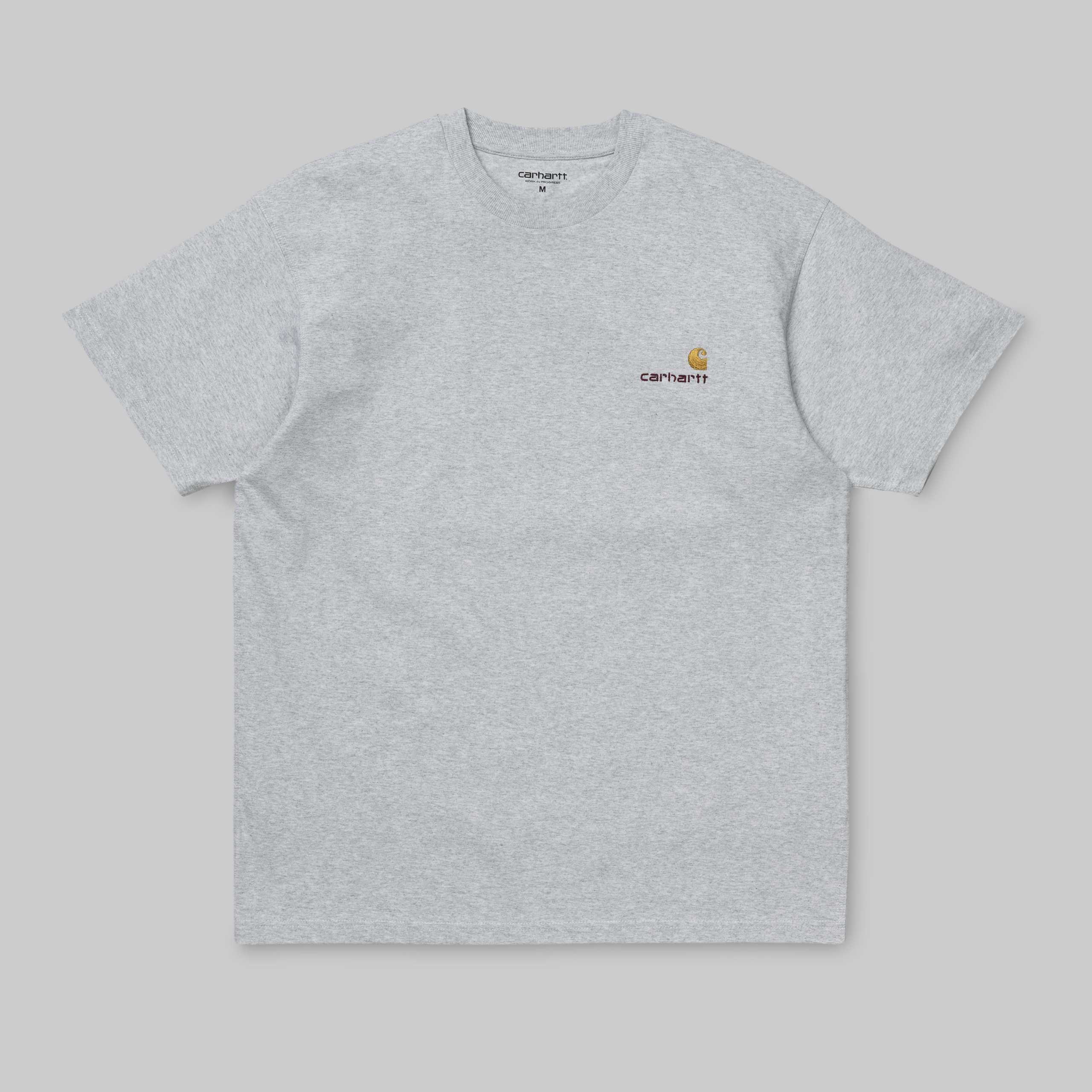 Carhartt Ash Heather American Script Tee 