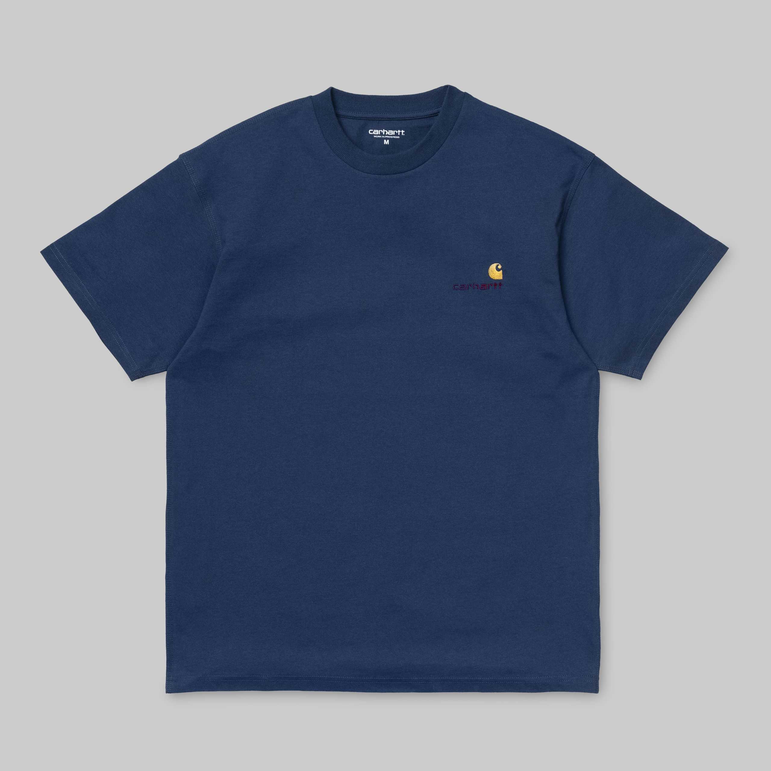 Carhartt Metro Blue American Script Tee