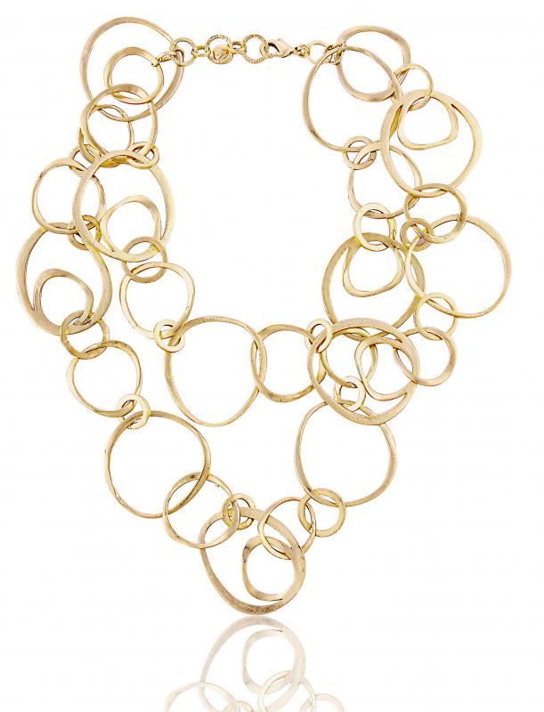 Atelier Mon Gols Hulahoop Gold Necklace