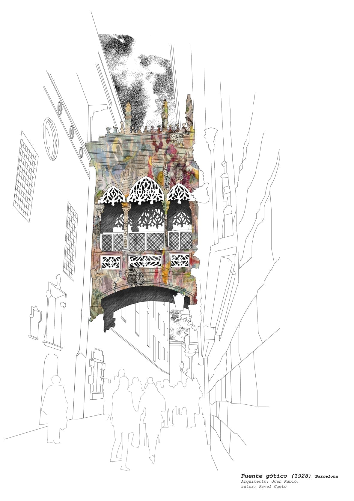 bornisimo-carrer-del-bisbe-barcelona-print-a5