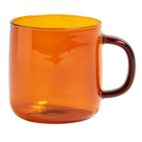 HAY Amber Borosilicate Mug