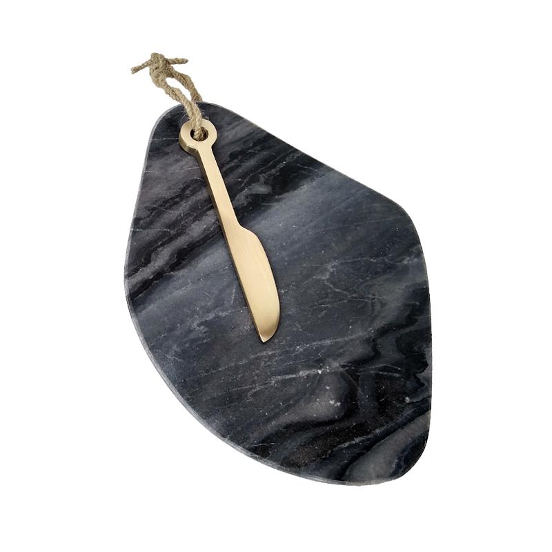 Dassie Artisan Grey Chipo Mini Marble Board & Spreader 