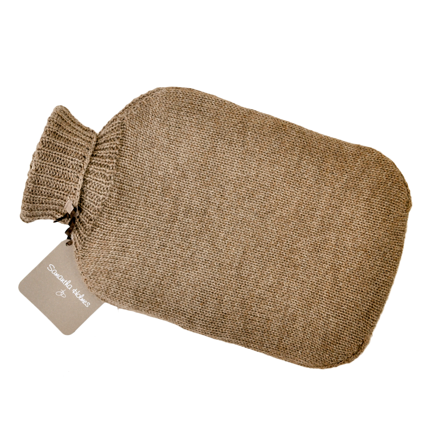 Samantha Holmes 'Nutmeg' Alpaca And Bamboo Hot Water Bottle