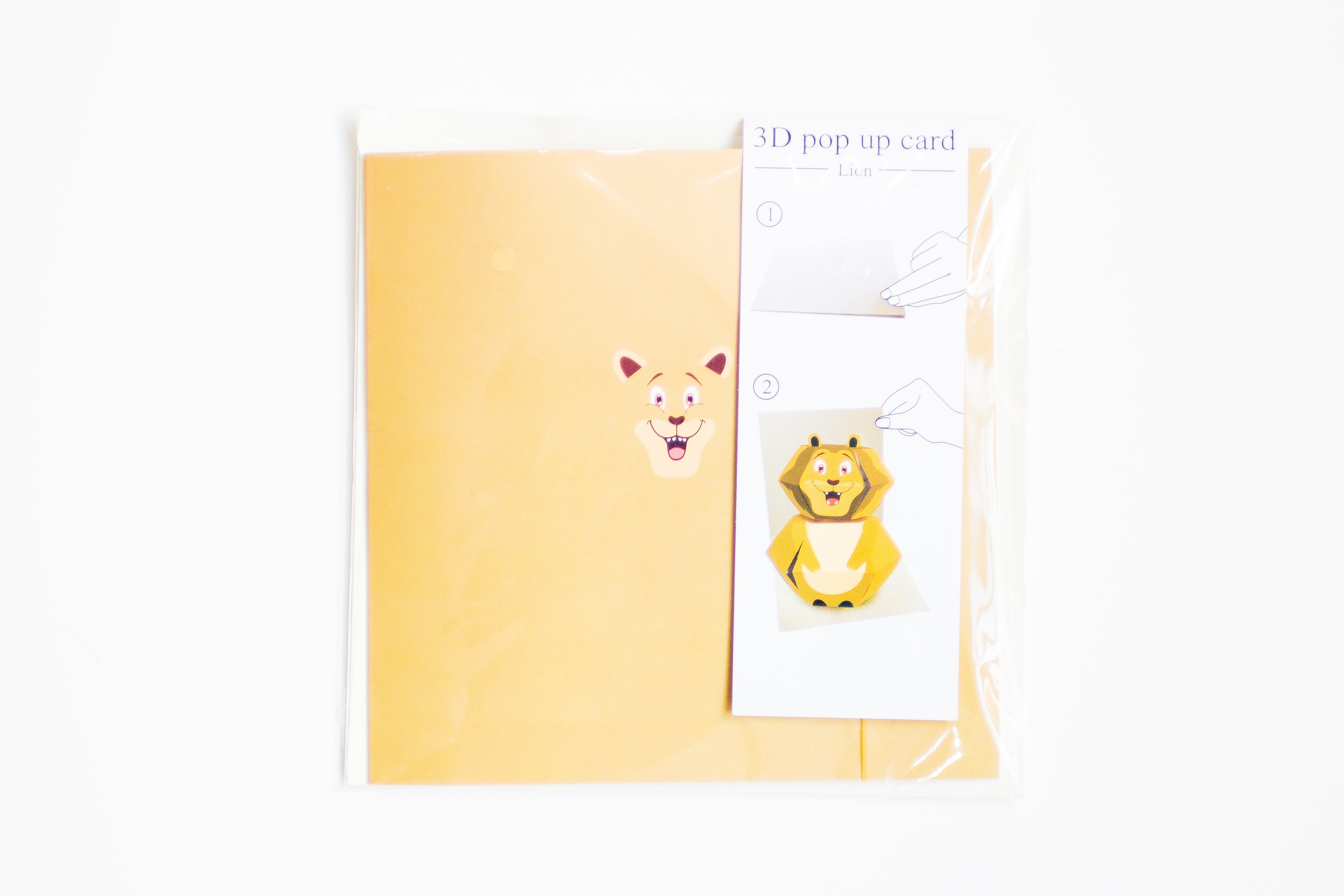 Alljoy Design Pop Up Lion 3D Card